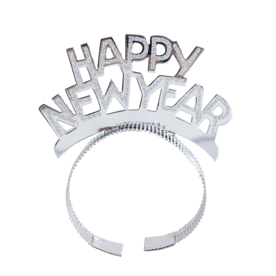 BinaryABC Happy New Year Headband Tiara - 12 Pack New Year’s Eve Party Favors