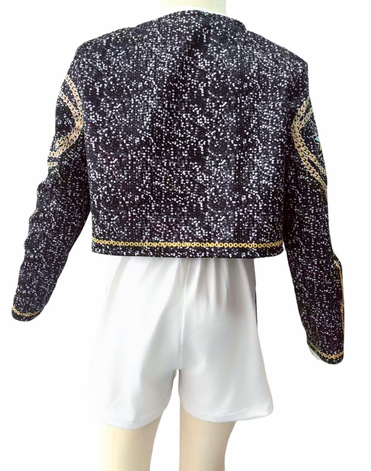 Binbo Rumi Golden Costume for Kids 9-10Y – K-Pop Girl Halloween Outfit (3-Piece Set)
