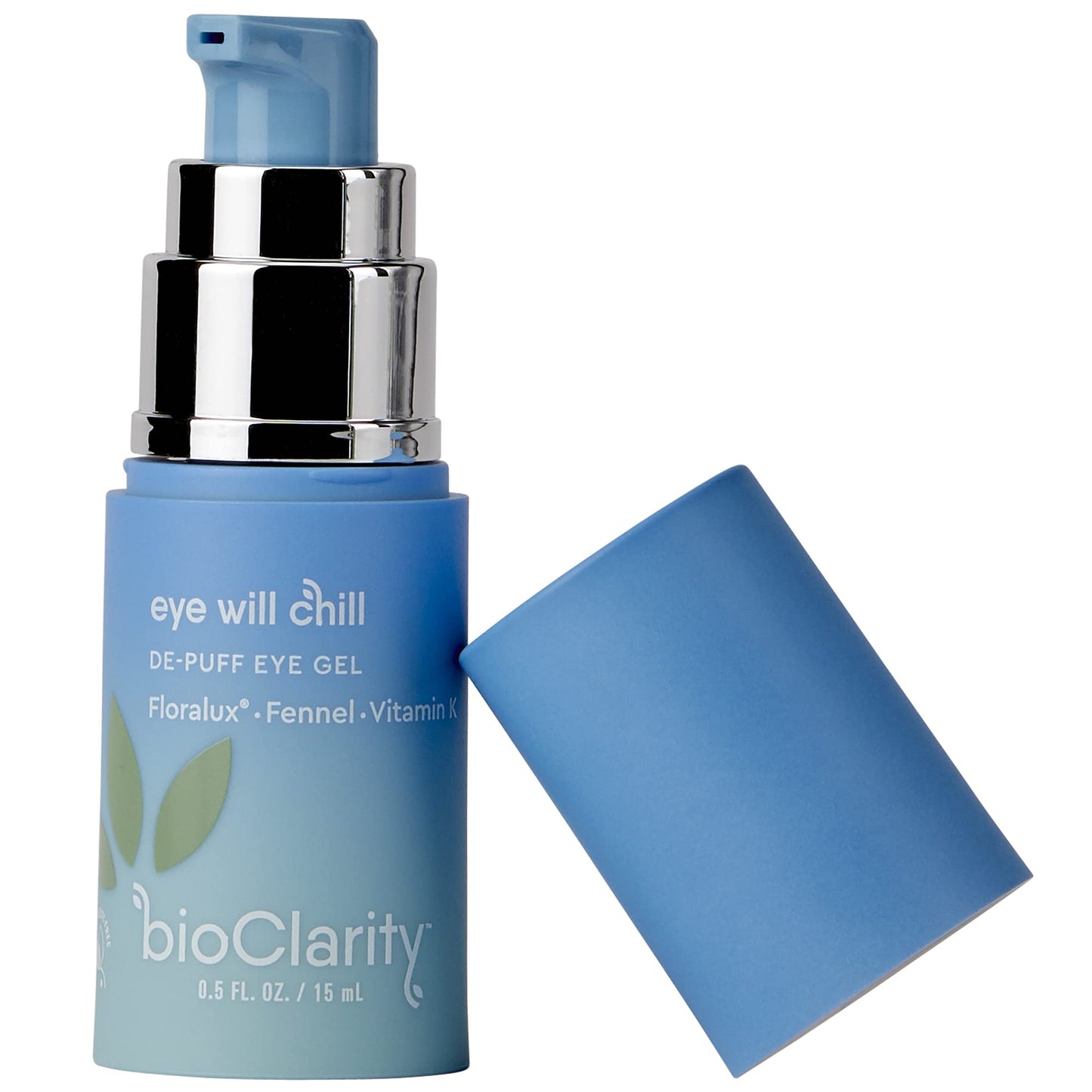BioClarity Eye Will Chill De-Puff Eye Gel – 100% Vegan, Cruelty-Free | Niacinamide (B3), Vitamins
