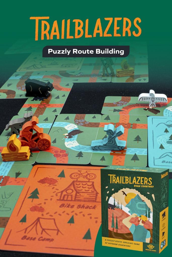 Trailblazers Travel Edition by Bitewing Games – Portable Simultaneous Route-Building