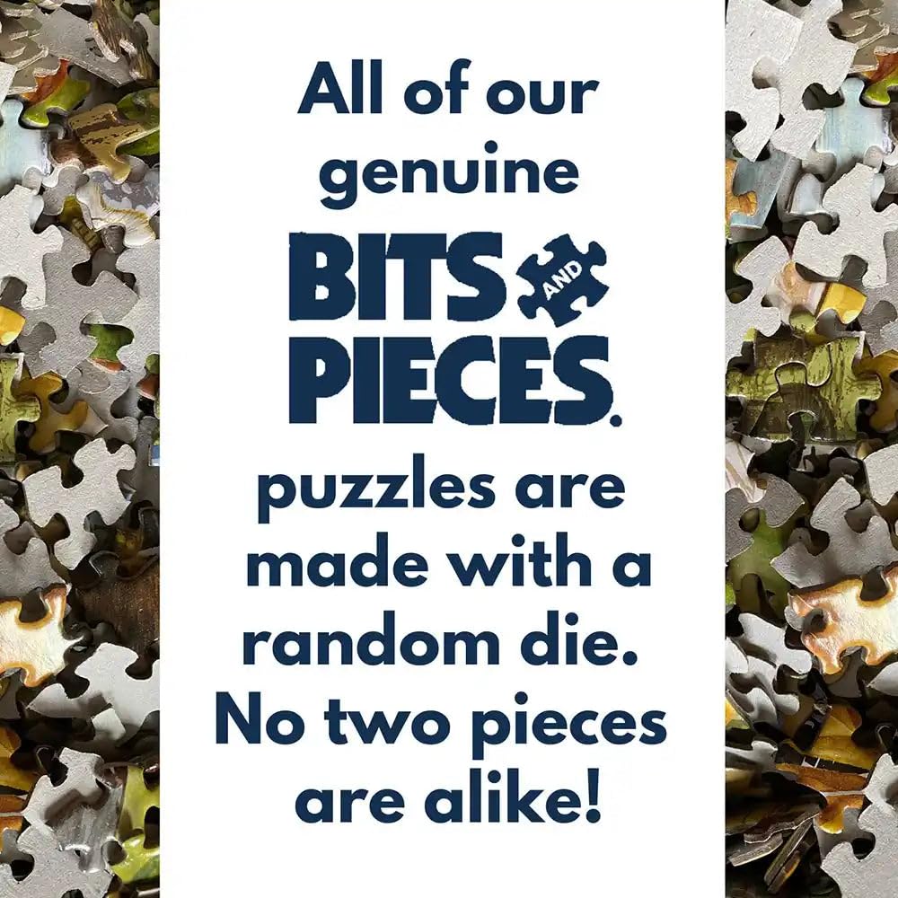 Bits and Pieces – 4-in-1 500-Piece Jigsaw Puzzle Set for Adults by Bigelow Illustrations | 16x20 Completed Size