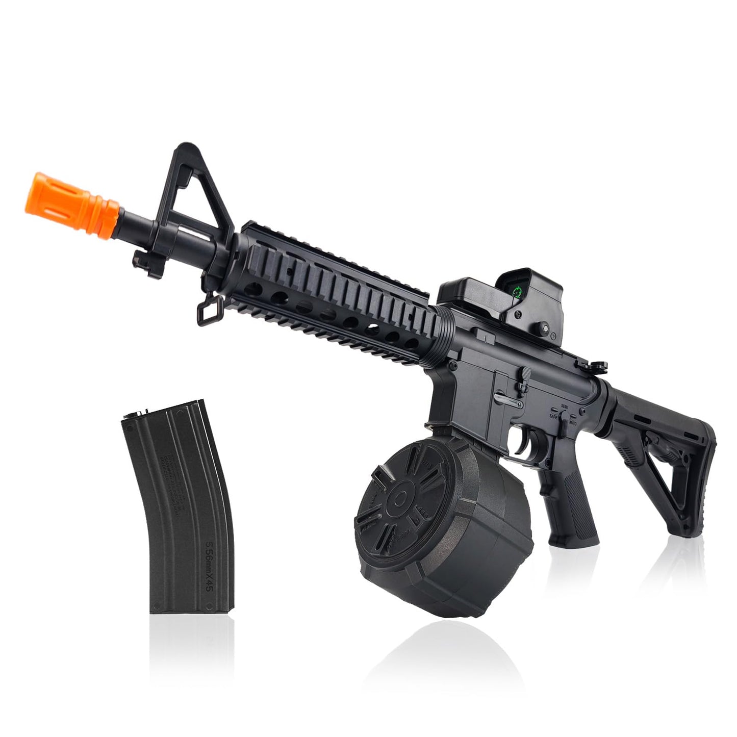 BIU BLASTER Gel Ball Blaster 280+ FPS • 100+ Ft Range • Full-Size Electric Splat Blaster