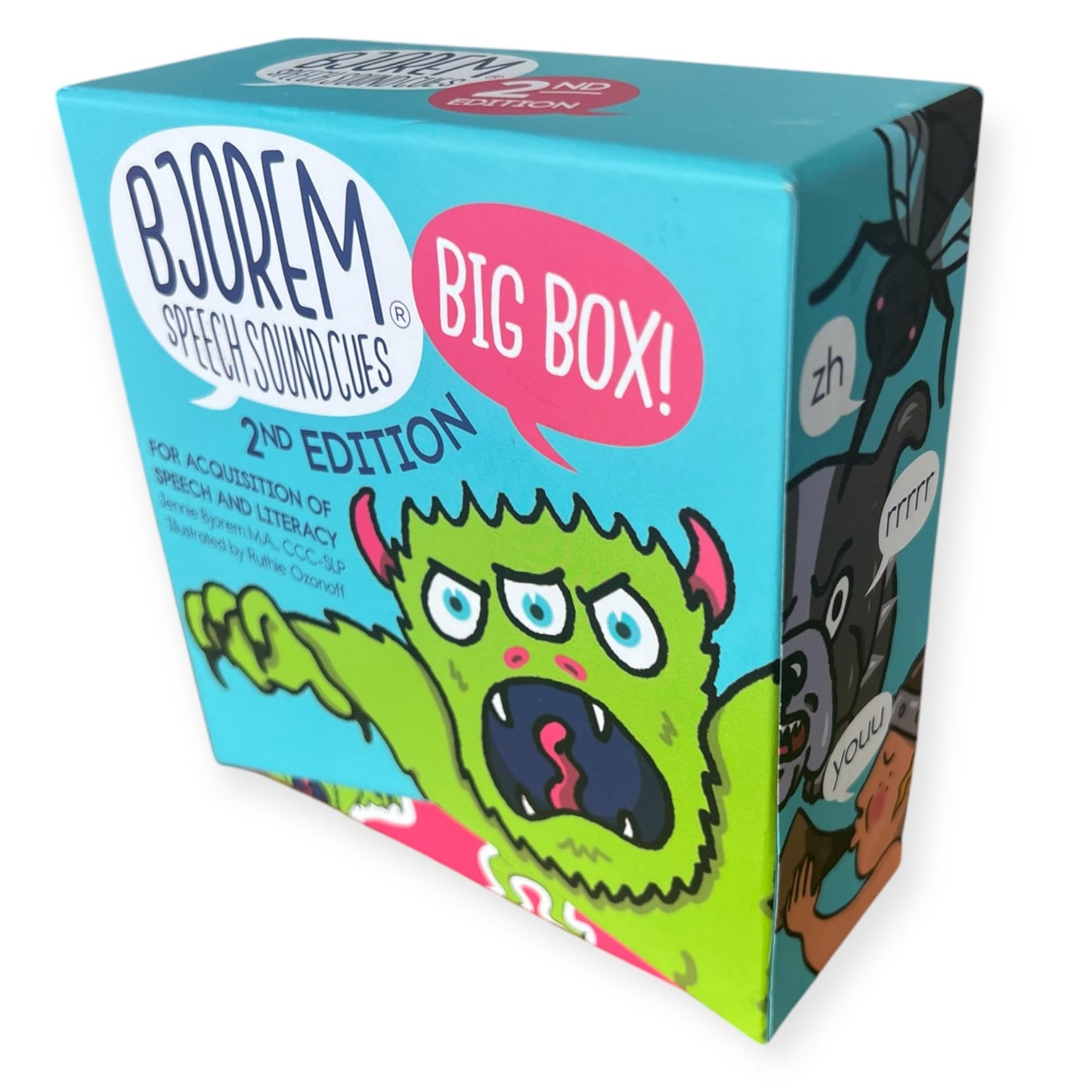 Bjorem Speech 2nd Edition Big Box of Sound Cues – Phonetic Cards for Therapy & Early Literacy