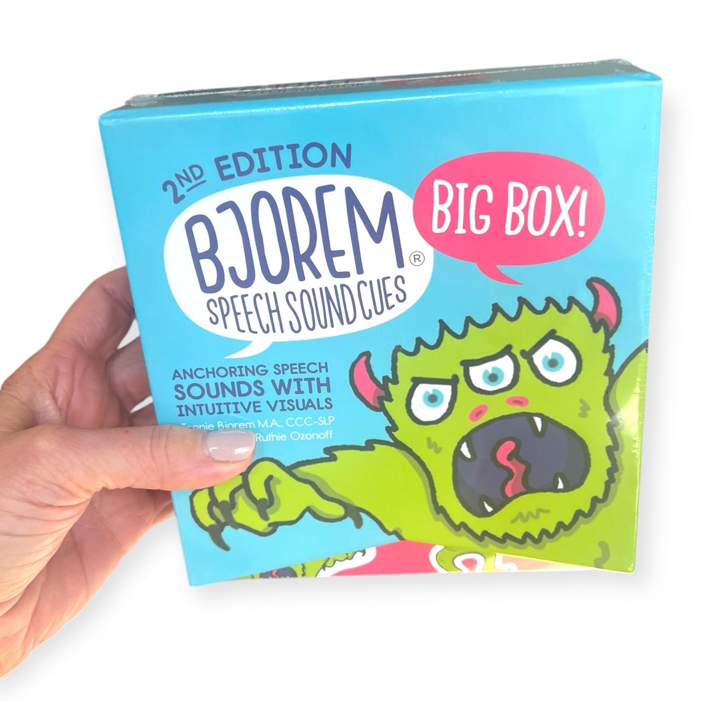 Bjorem Speech 2nd Edition Big Box of Sound Cues – Phonetic Cards for Therapy & Early Literacy