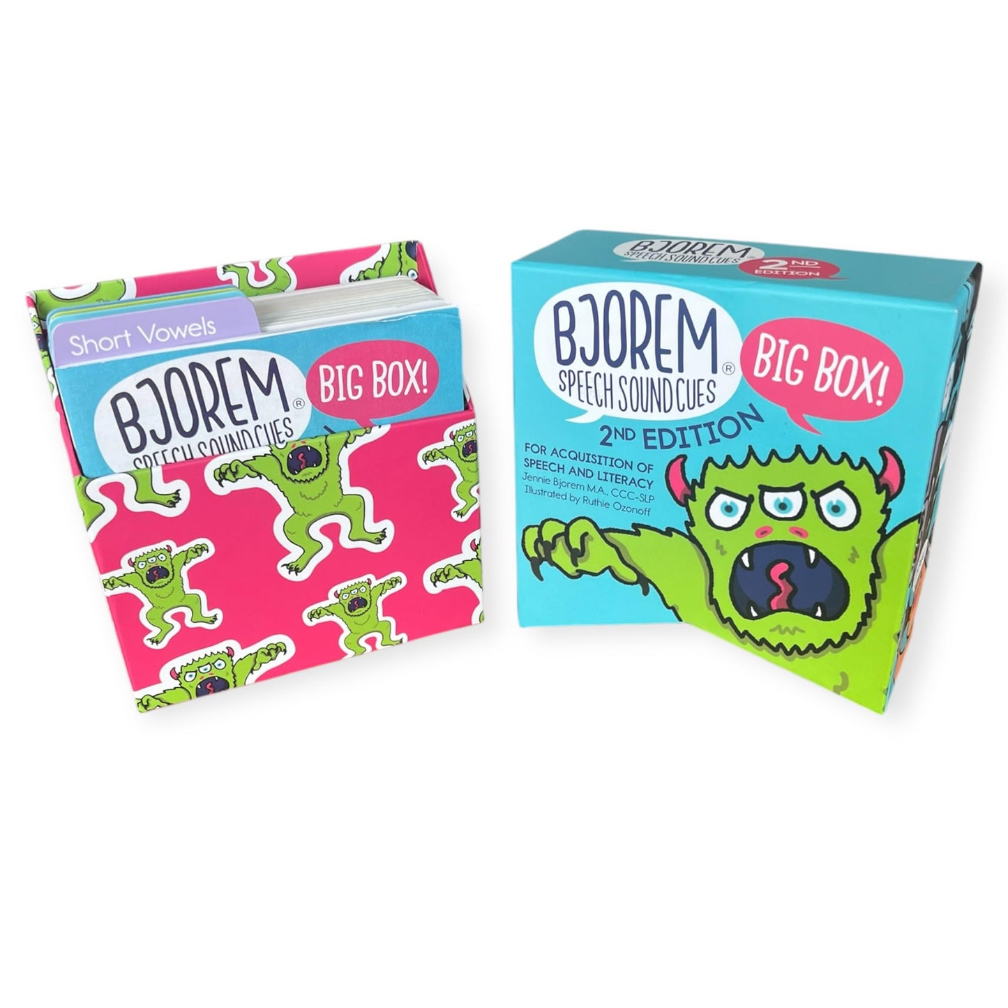 Bjorem Speech 2nd Edition Big Box of Sound Cues – Phonetic Cards for Therapy & Early Literacy