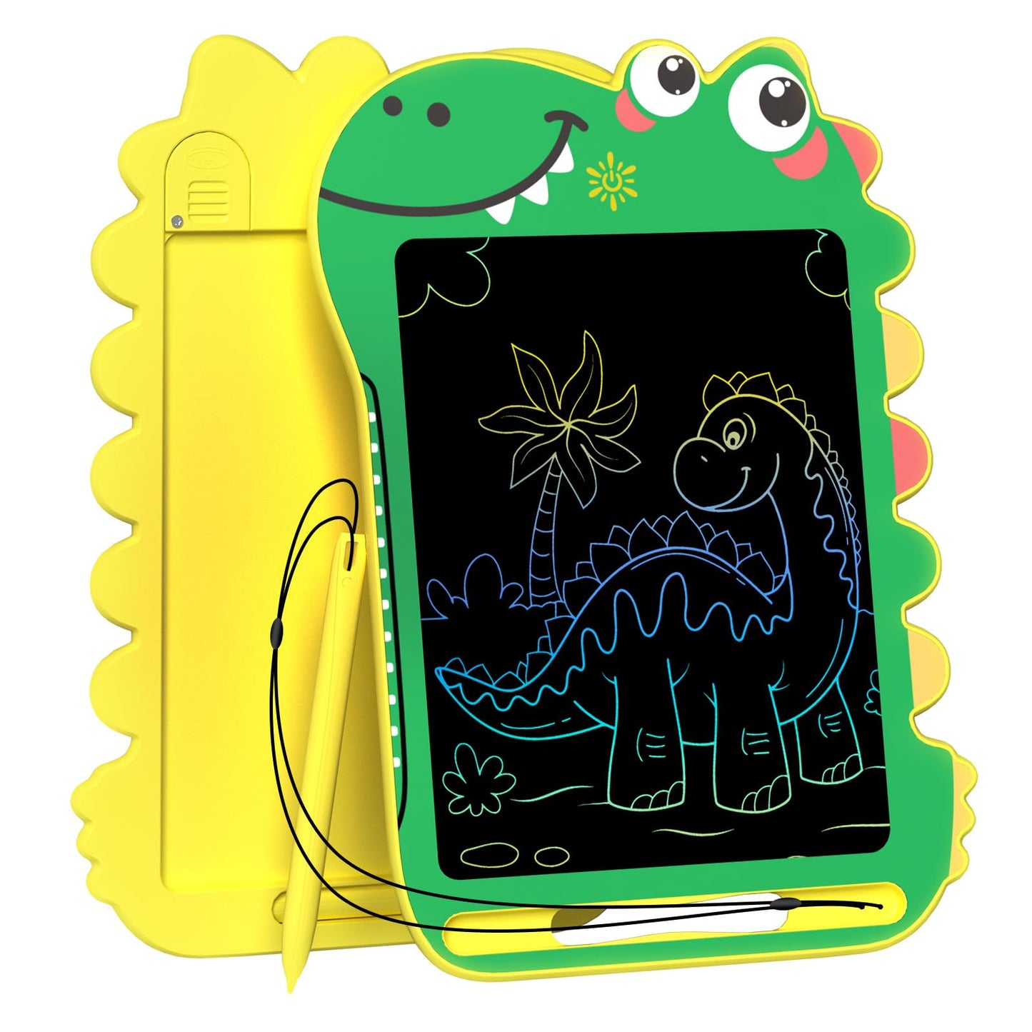 BKM LCD Writing Tablet for Kids – 8.5-Inch Doodle Board with Screen Lock, Erase Button, and Colorful Eye-Friendly Display