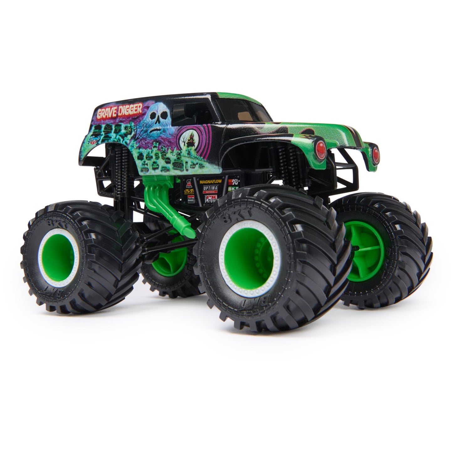 Monster Jam Official Grave Digger 1:24 Die-Cast Truck | Collectible Monster Jam Toys