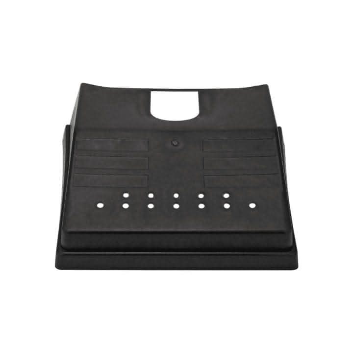 2x Plastic Drain Cover - Outside Black Gutter Drain Guard