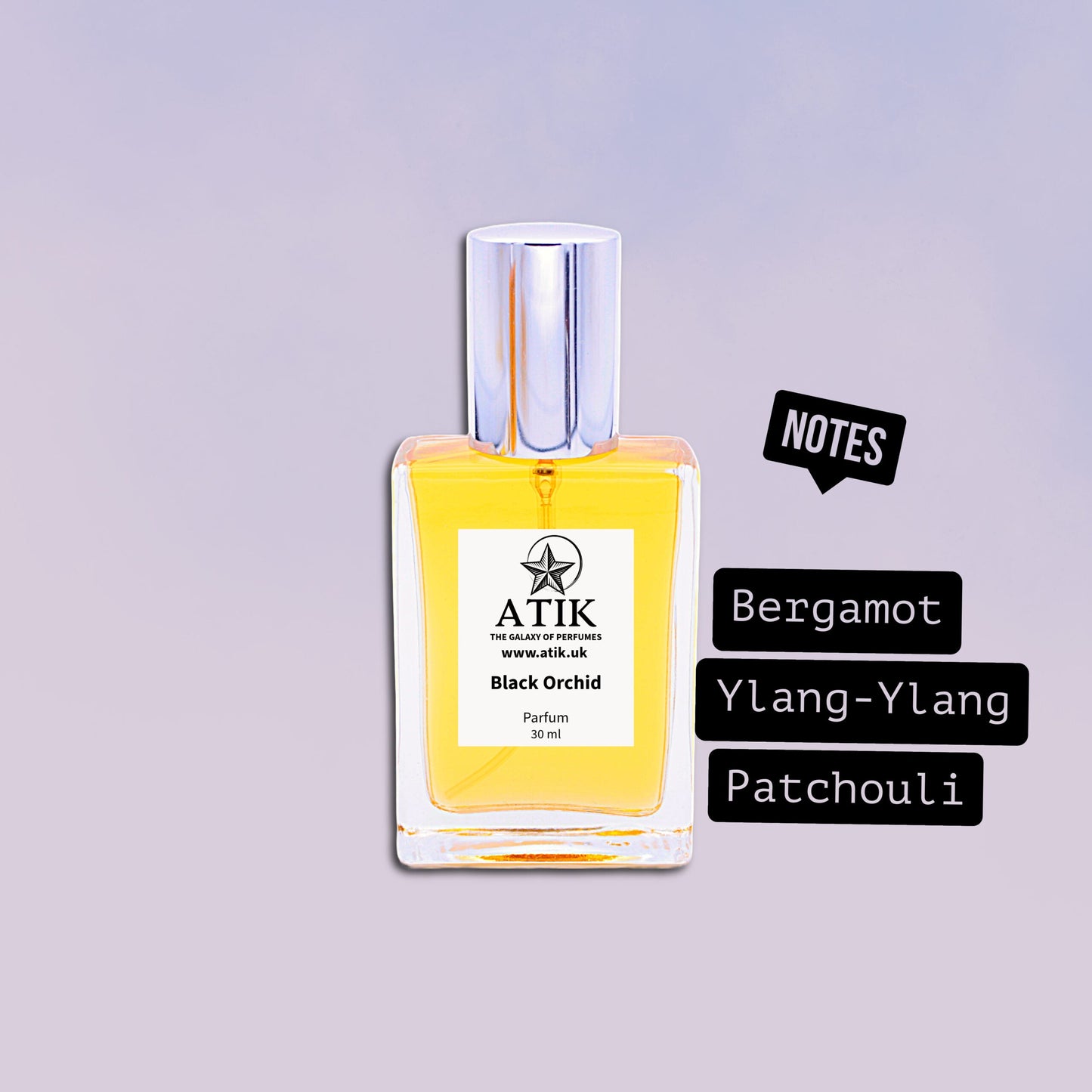 Black Orchid Perfume Spray – Black Truffle, Ylang & Bergamot