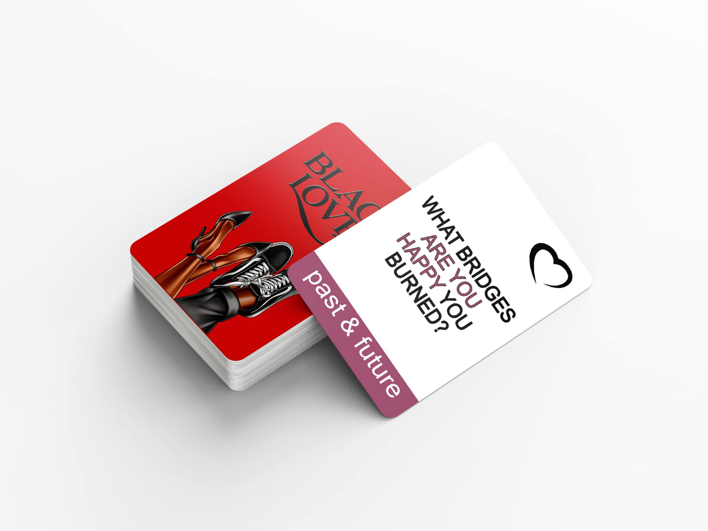 Black Owned Black Love Card Game – Date Night Conversation Cards for Couples