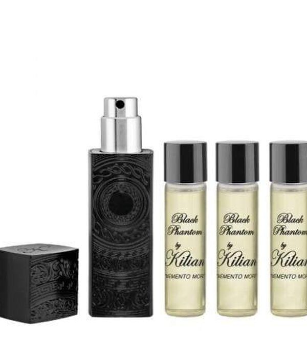 By Kilian Black Phantom Gift Set 4 x 7.5ml EDP Refill + Travel Spray