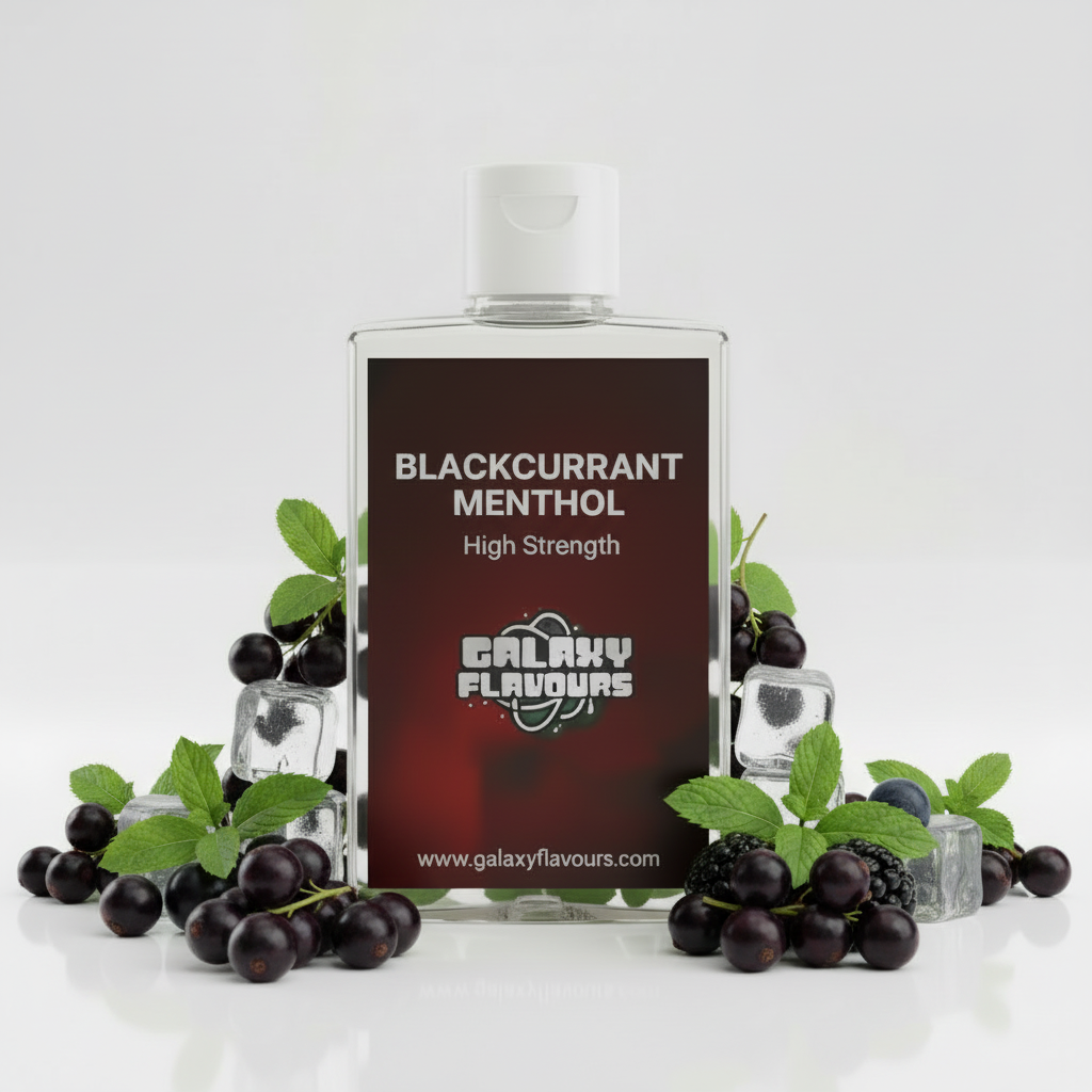 Blackcurrant Menthol Food Flavouring Concentrate – Professional High Strength – 250ml