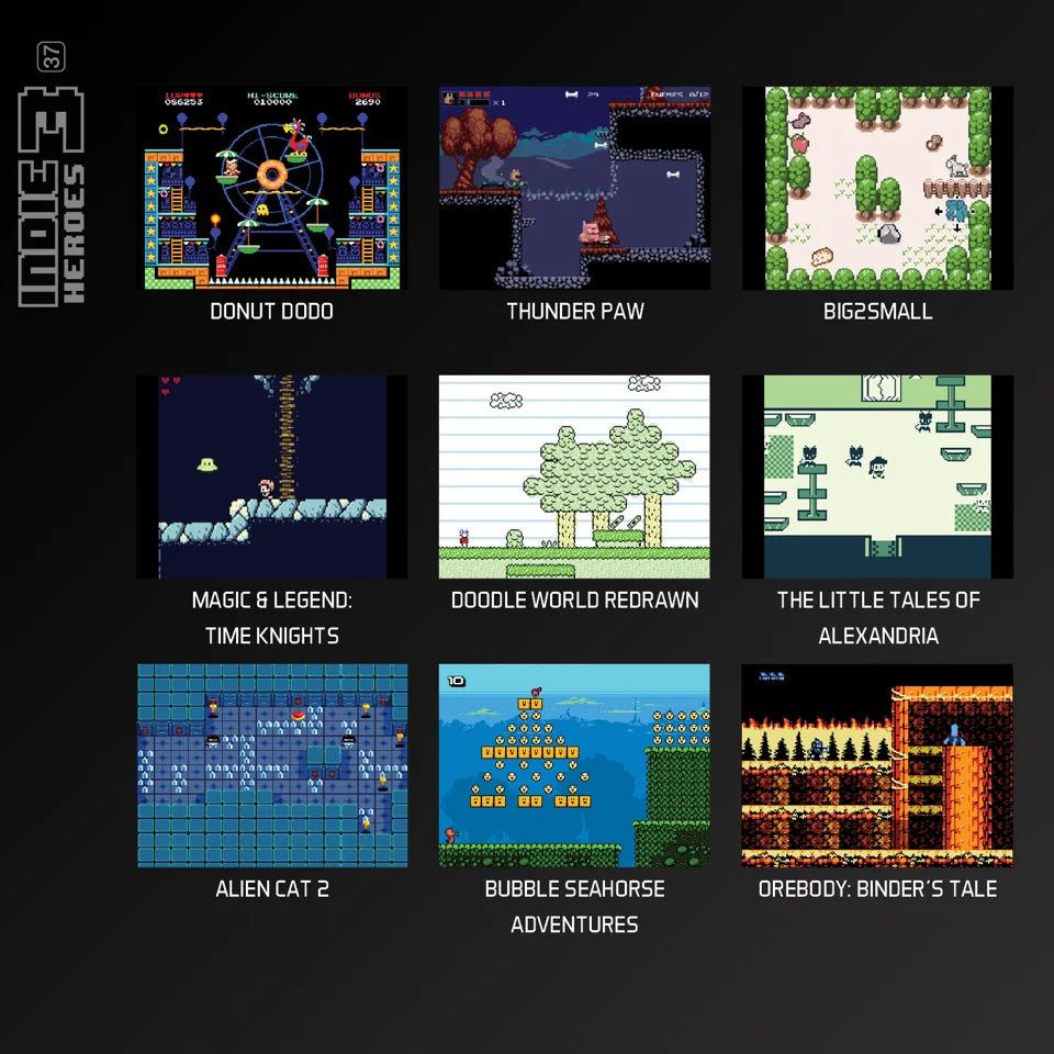 Evercade Indie Heroes Collection 3 – BLAZE Cartridge