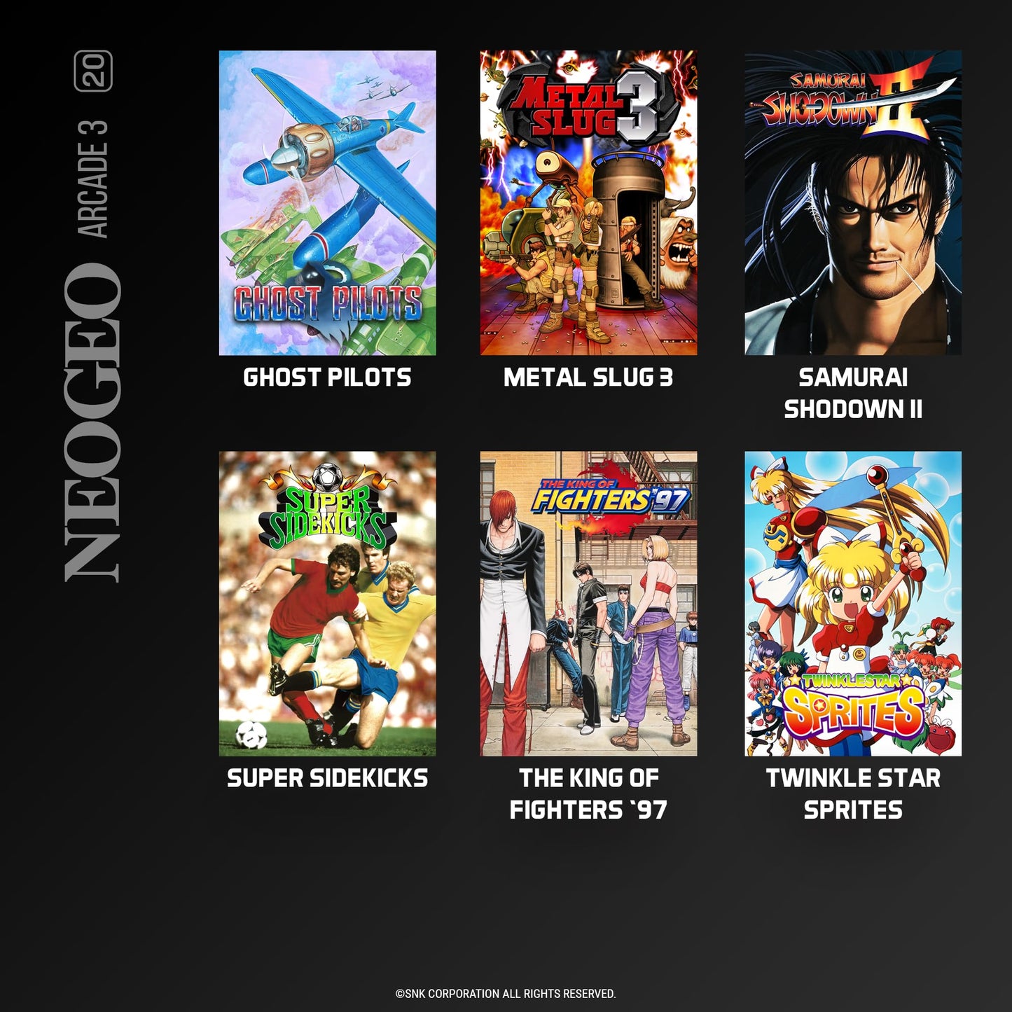 Blaze Evercade NEOGEO Arcade 3 – Classic NeoGeo Arcade Hits Collection