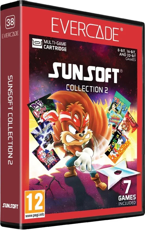 Evercade Sunsoft Collection 2 – Cartridge
