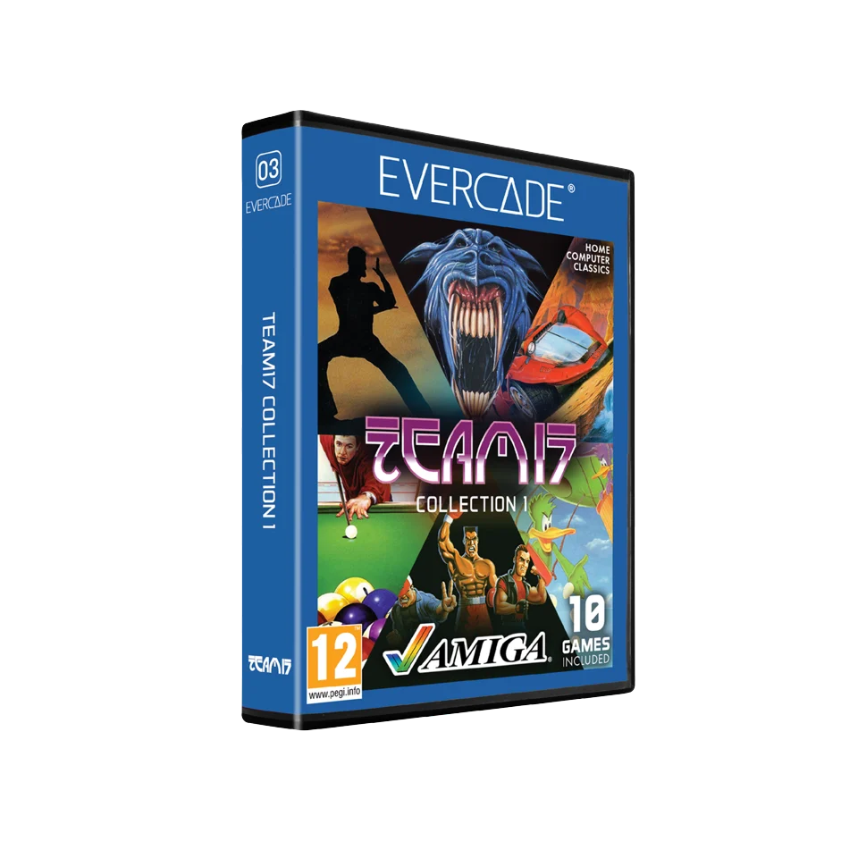 Evercade Team 17 Amiga Collection 1 – BLAZE Cartridge