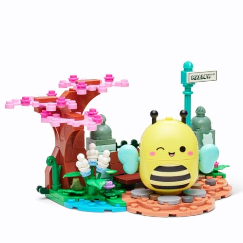 BLDR Squishmallows Sunny’s Park Life Building Set – Sunny the Bee Figure | 8+