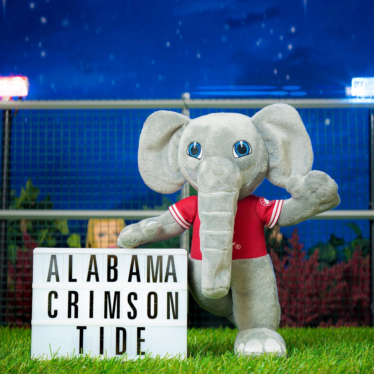 Bleacher Creatures Alabama Crimson Tide Al The Elephant 10-Inch Mascot Plush Figure