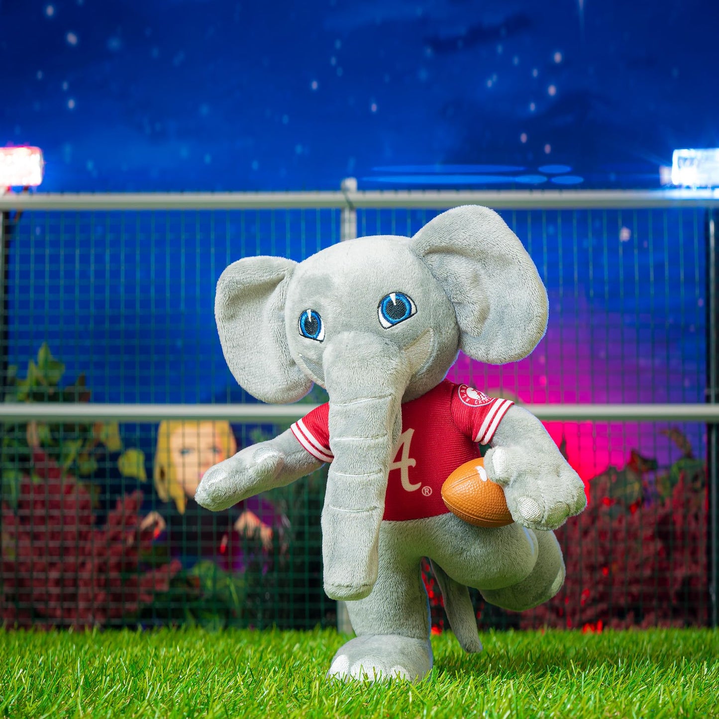 Bleacher Creatures Alabama Crimson Tide Al The Elephant 10-Inch Mascot Plush Figure