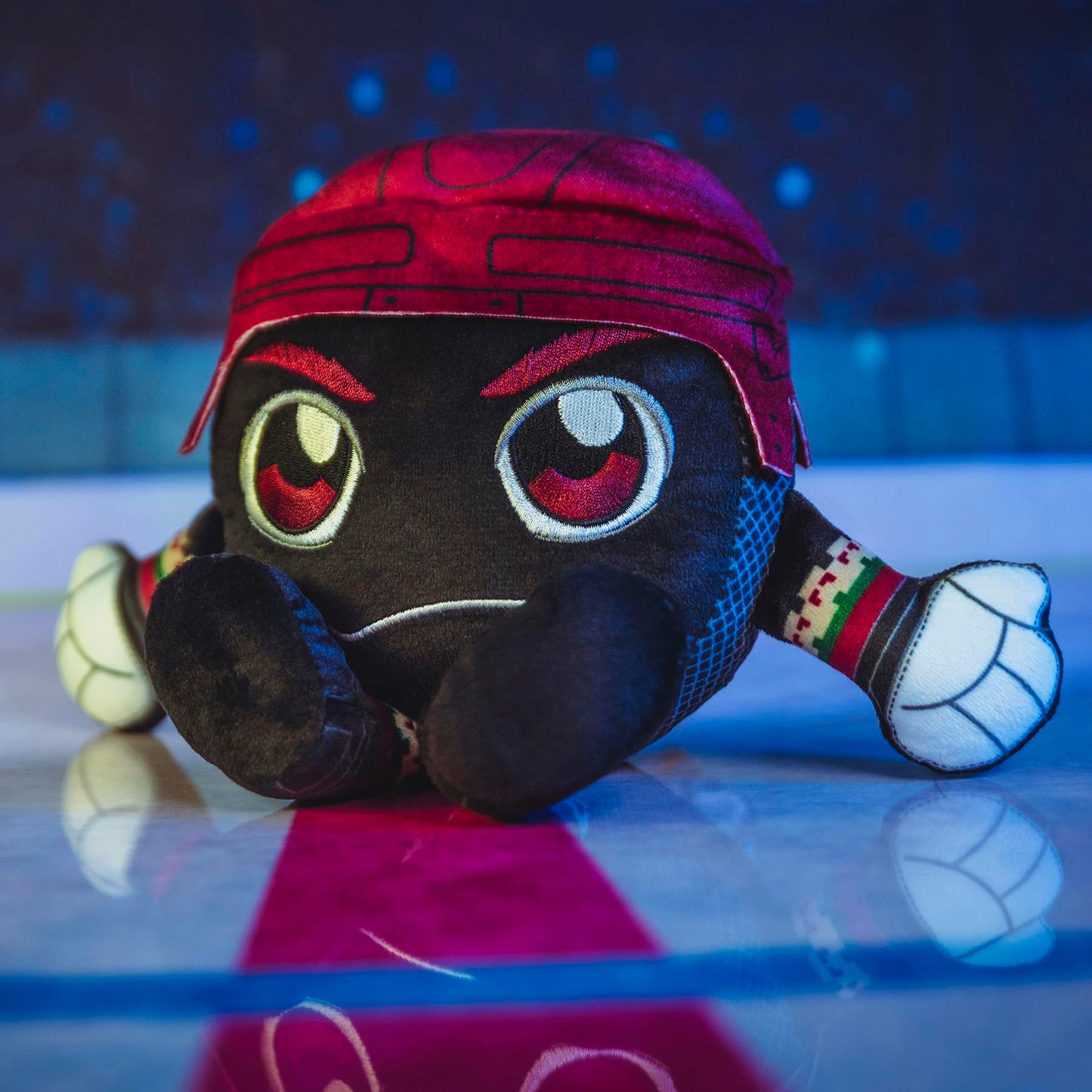 Bleacher Creatures Arizona Coyotes 8-Inch Kuricha Puck Plush – Soft Chibi Sitting Plush