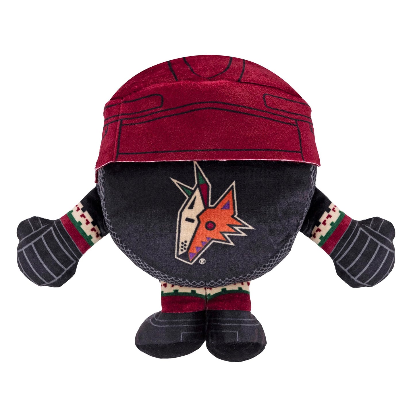 Bleacher Creatures Arizona Coyotes 8-Inch Kuricha Puck Plush – Soft Chibi Sitting Plush
