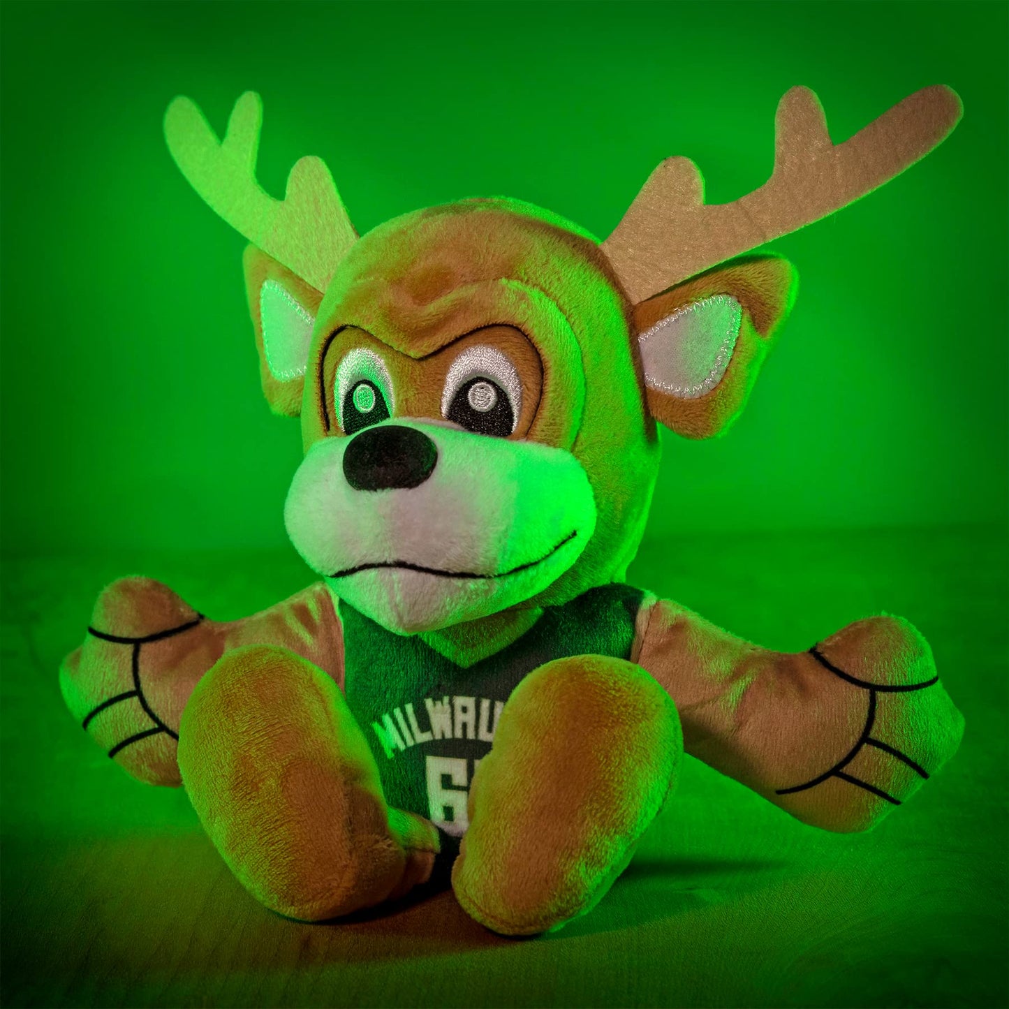 Bleacher Creatures Milwaukee Bucks Bango Kuricha Plush – 8-Inch Sitting Mascot