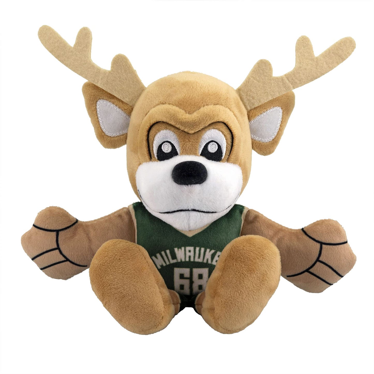 Bleacher Creatures Milwaukee Bucks Bango Kuricha Plush – 8-Inch Sitting Mascot