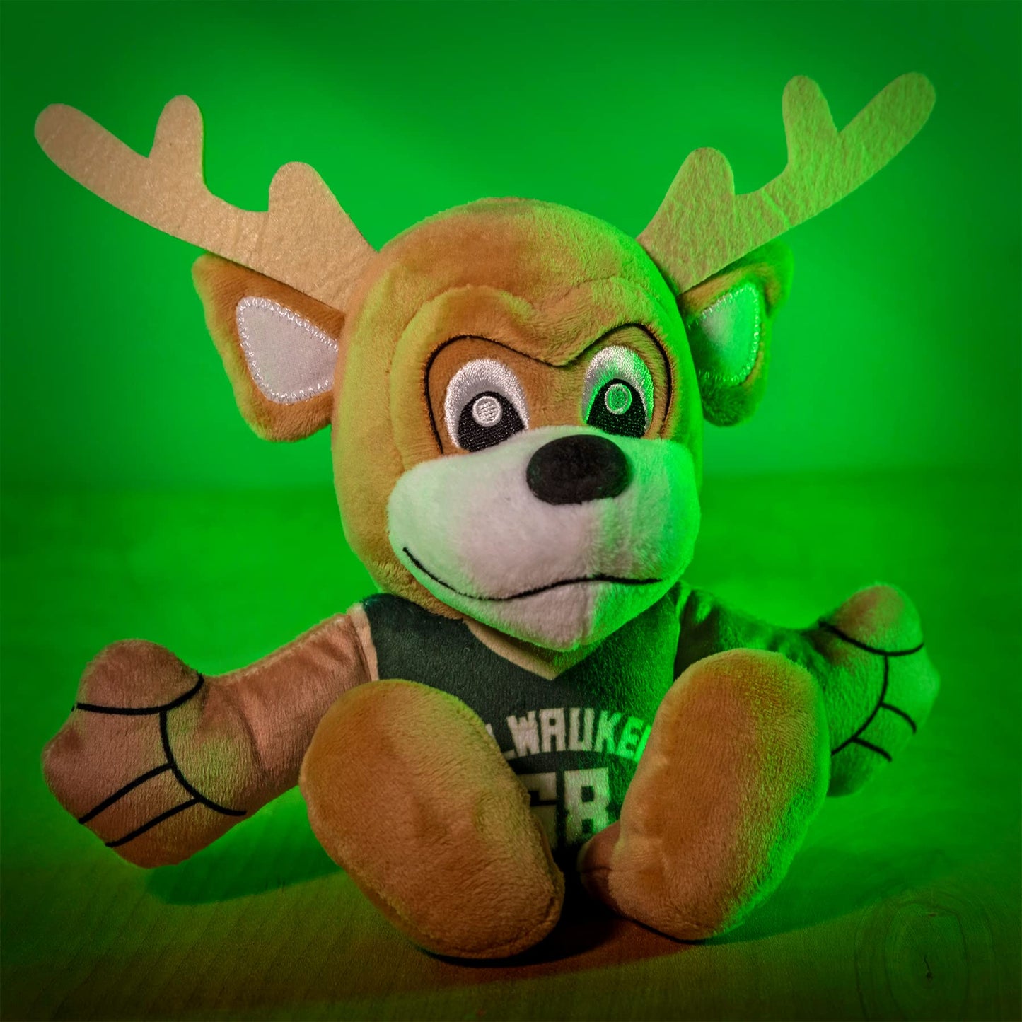 Bleacher Creatures Milwaukee Bucks Bango Kuricha Plush – 8-Inch Sitting Mascot