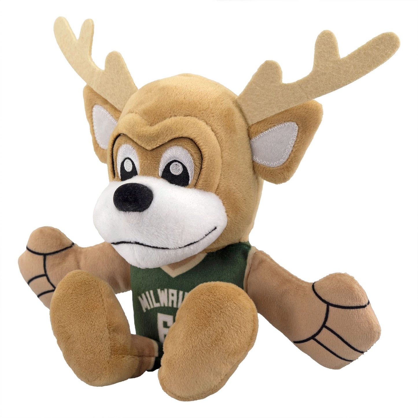 Bleacher Creatures Milwaukee Bucks Bango Kuricha Plush – 8-Inch Sitting Mascot