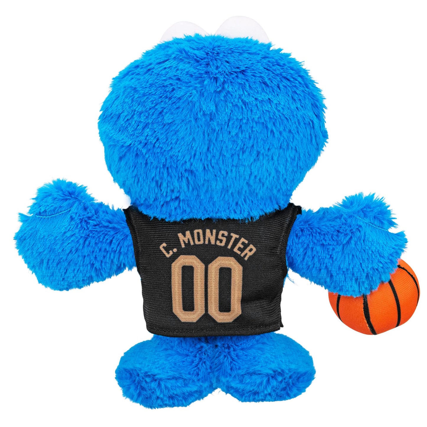 Bleacher Creatures 8-Inch Cookie Monster Plush – Cavaliers x Sesame Street, Officially Licensed