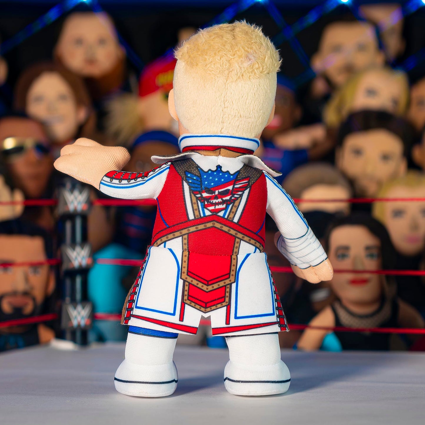 Bleacher Creatures Cody Rhodes 10" WWE Plush Figure – Officially Licensed