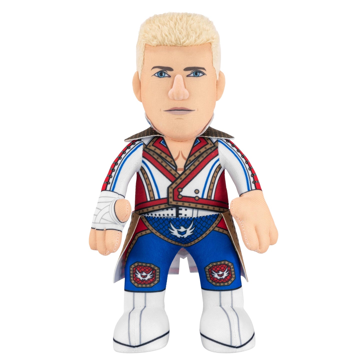 Bleacher Creatures Cody Rhodes 10" WWE Plush Figure – Officially Licensed