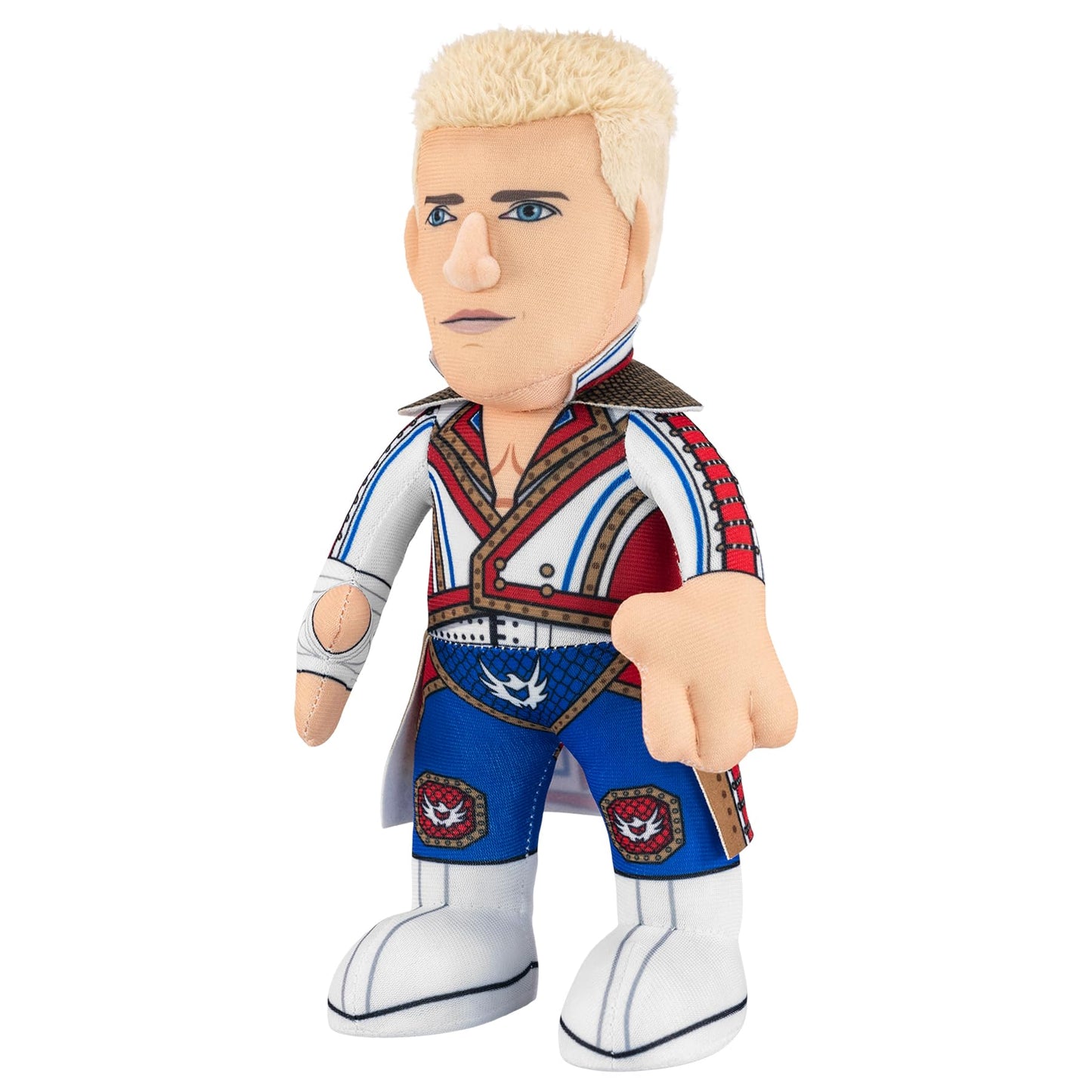 Bleacher Creatures Cody Rhodes 10" WWE Plush Figure – Officially Licensed