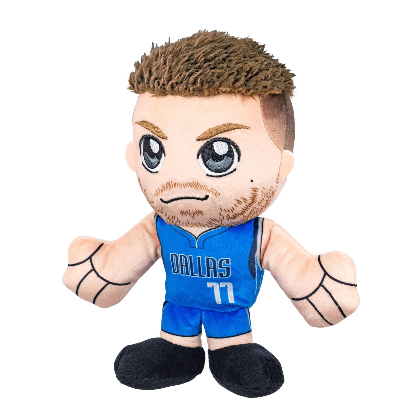 Bleacher Creatures Luka Doncic 8-Inch Dallas Mavericks Plush – Kuricha Sitting Chibi NBA Superstar