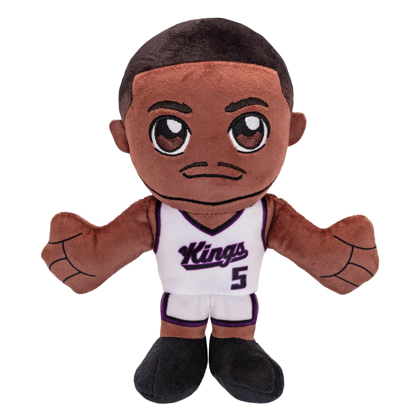 Bleacher Creatures De'Aaron Fox 8-inch Kuricha Sitting Plush – Soft NBA Star Collectible