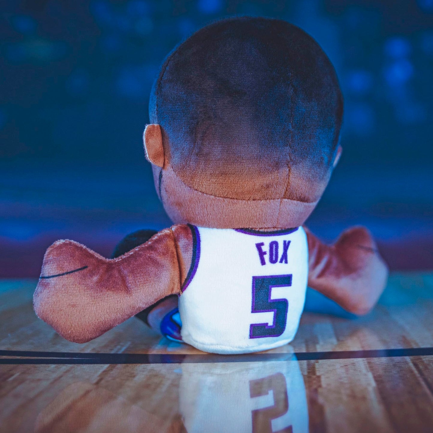 Bleacher Creatures De'Aaron Fox 8-inch Kuricha Sitting Plush – Soft NBA Star Collectible