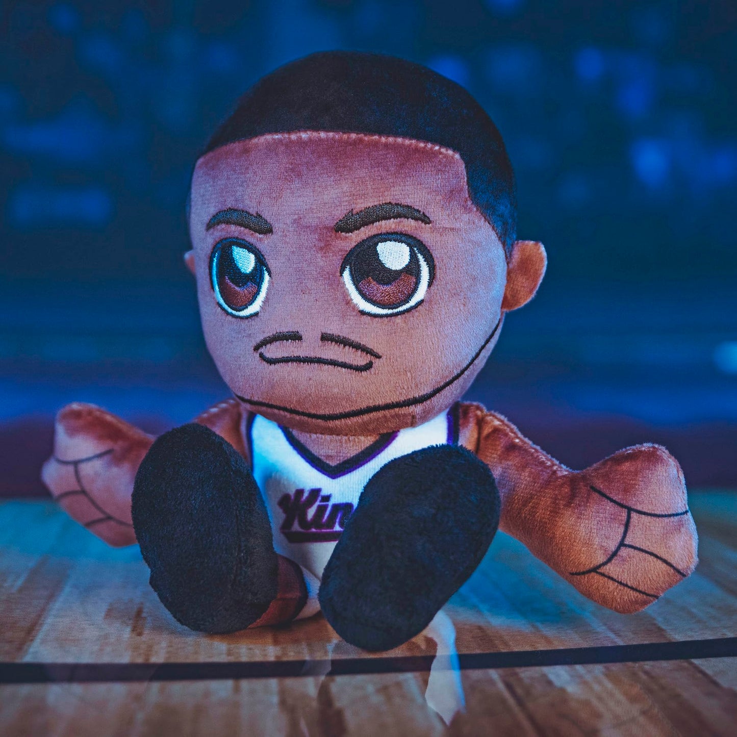 Bleacher Creatures De'Aaron Fox 8-inch Kuricha Sitting Plush – Soft NBA Star Collectible