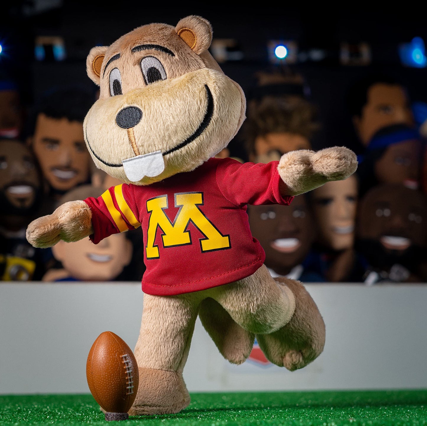 Bleacher Creatures Goldy Gopher 10-Inch Plush Figure – University Mascot for Play or Display