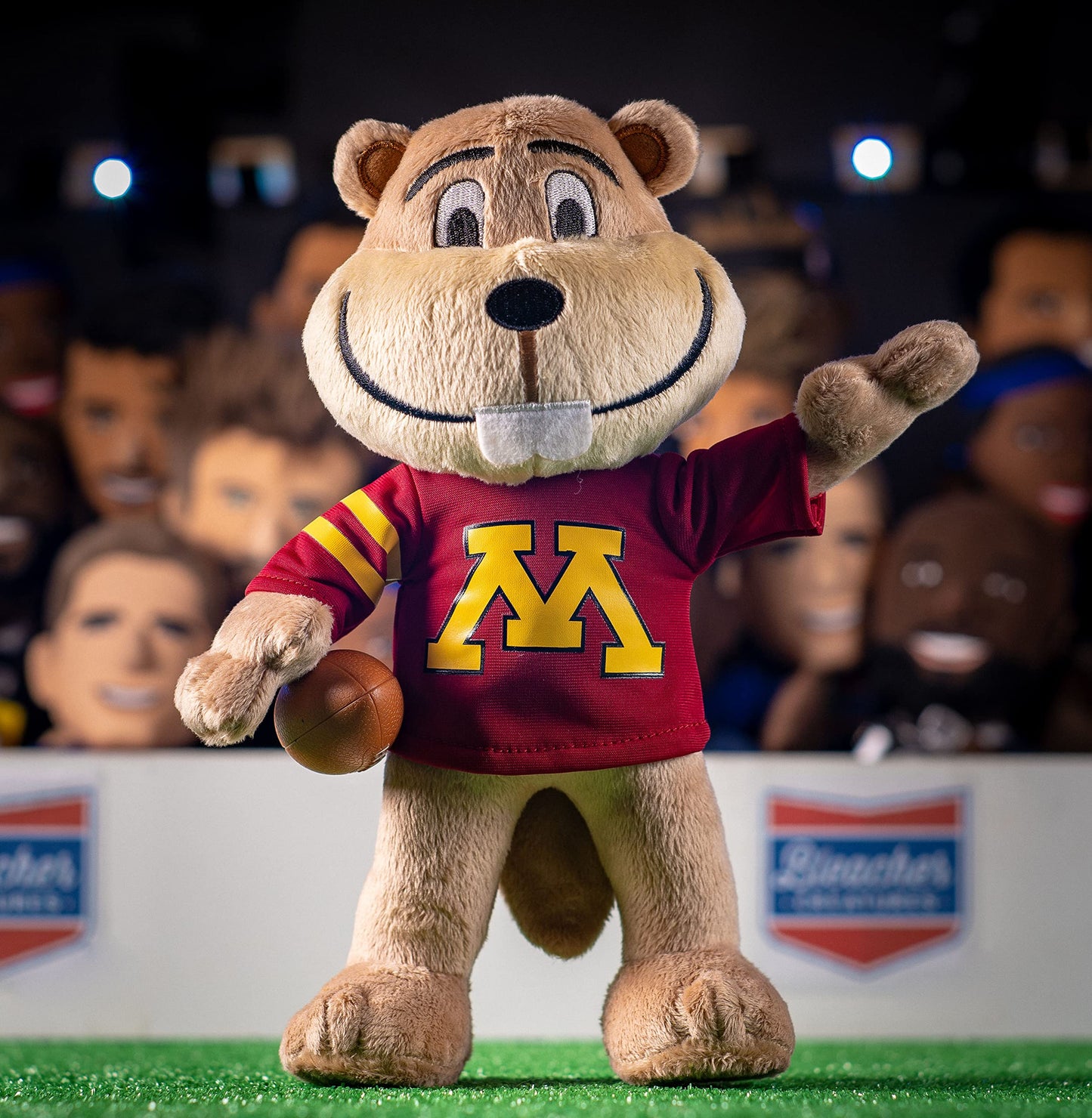 Bleacher Creatures Goldy Gopher 10-Inch Plush Figure – University Mascot for Play or Display