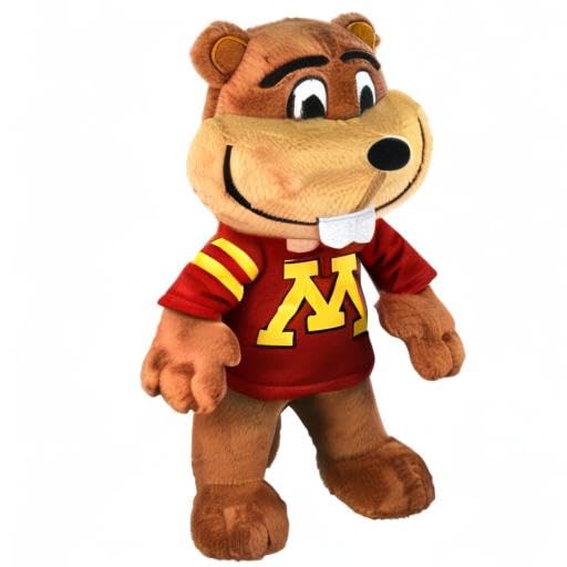 Bleacher Creatures Goldy Gopher 10-Inch Plush Figure – University Mascot for Play or Display