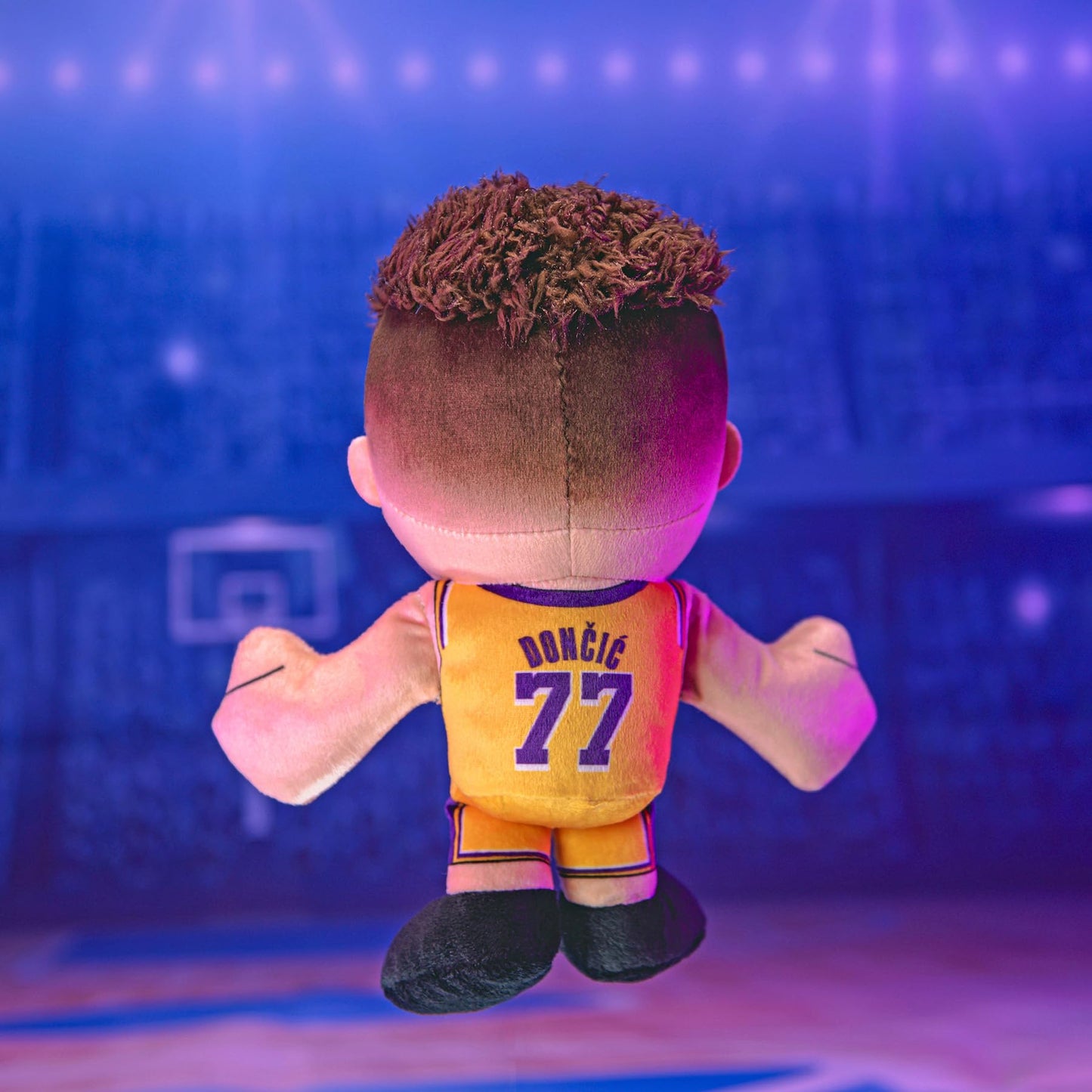 Bleacher Creatures Luka Doncic 8-Inch Plush – Kuricha Sitting Figure, NBA Fan Gift
