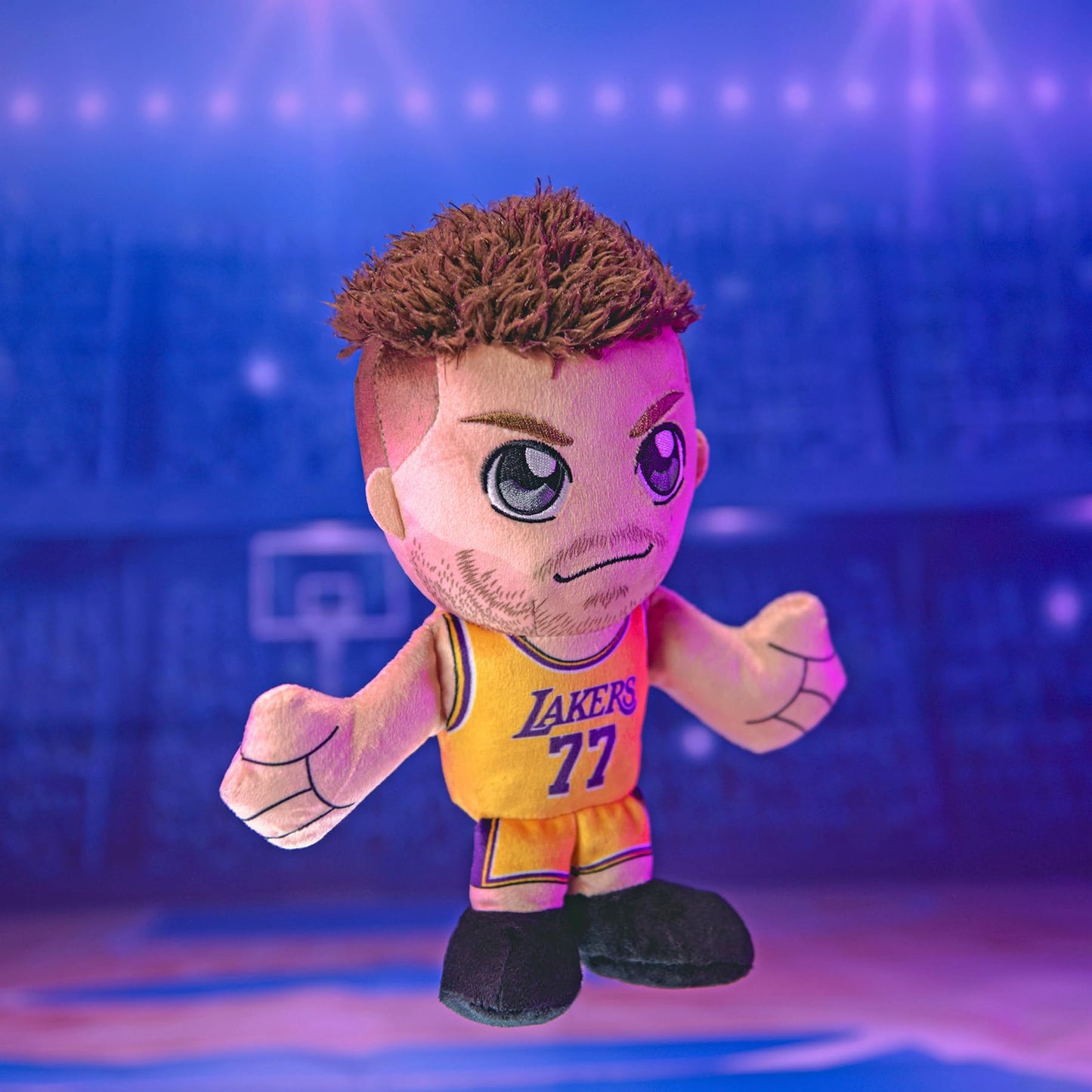 Bleacher Creatures Luka Doncic 8-Inch Plush – Kuricha Sitting Figure, NBA Fan Gift