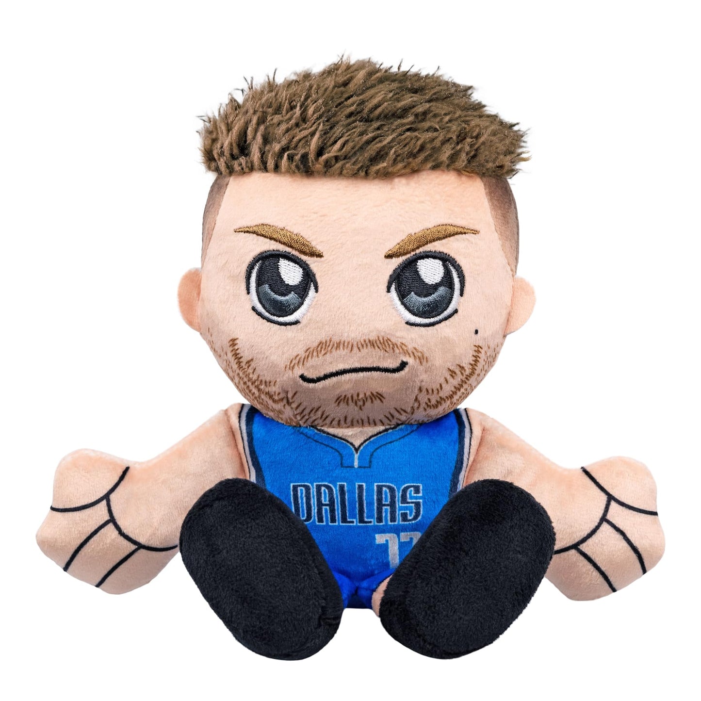Bleacher Creatures Luka Doncic 8-Inch Dallas Mavericks Plush – Kuricha Sitting Chibi NBA Superstar