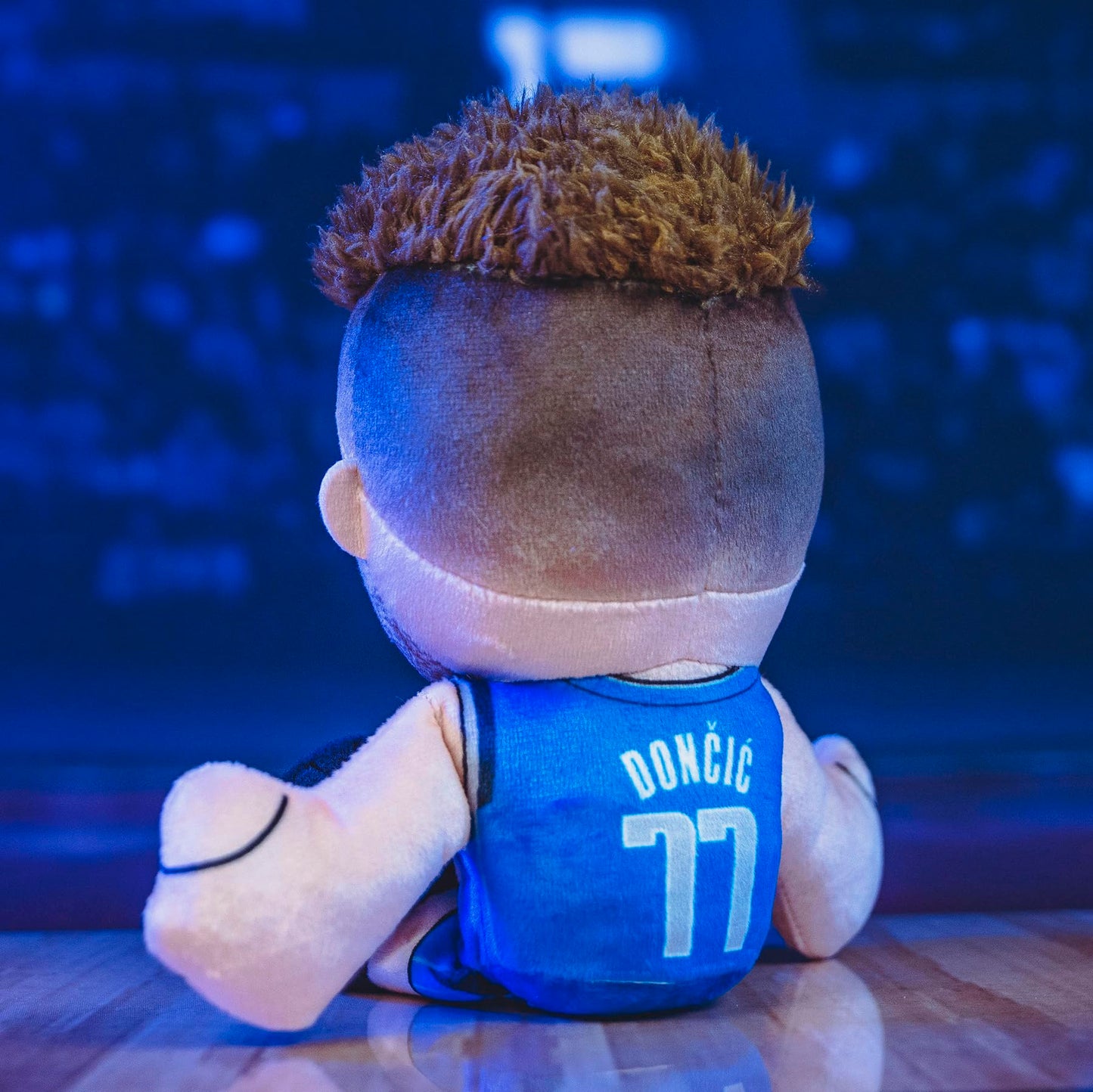 Bleacher Creatures Luka Doncic 8-Inch Dallas Mavericks Plush – Kuricha Sitting Chibi NBA Superstar