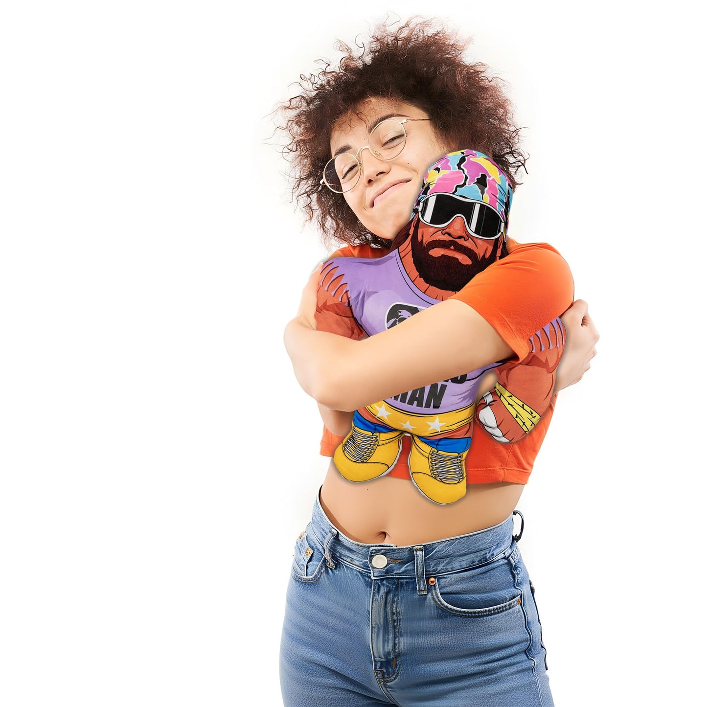 Bleacher Creatures Macho Man Randy Savage 24-In Bleacher Buddy Plush – Official WWE Collectible