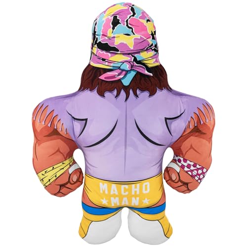Bleacher Creatures Macho Man Randy Savage 24-In Bleacher Buddy Plush – Official WWE Collectible