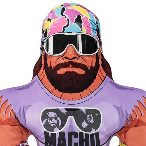 Bleacher Creatures Macho Man Randy Savage 24-In Bleacher Buddy Plush – Official WWE Collectible