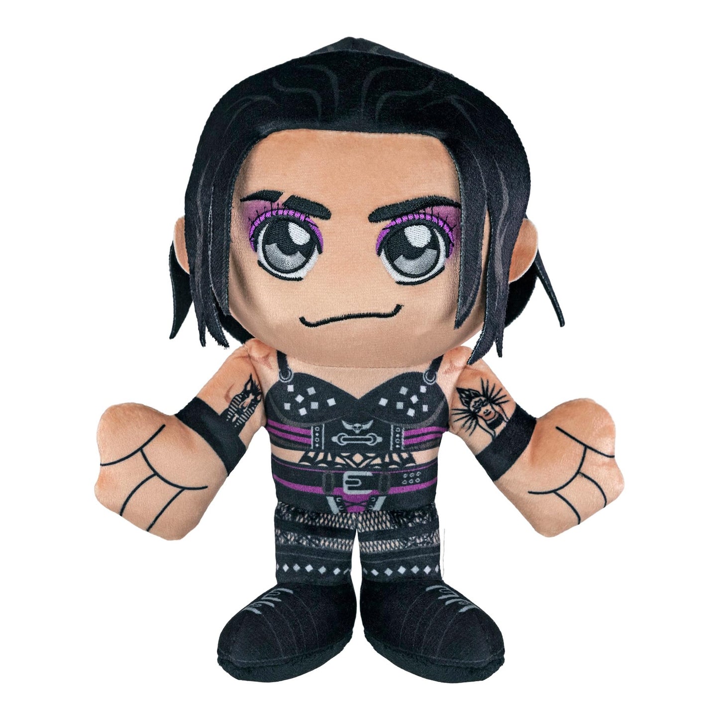 Bleacher Creatures WWE Diva Rhea Ripley 8-inch Kuricha Plush – Soft Chibi-Inspired Toy