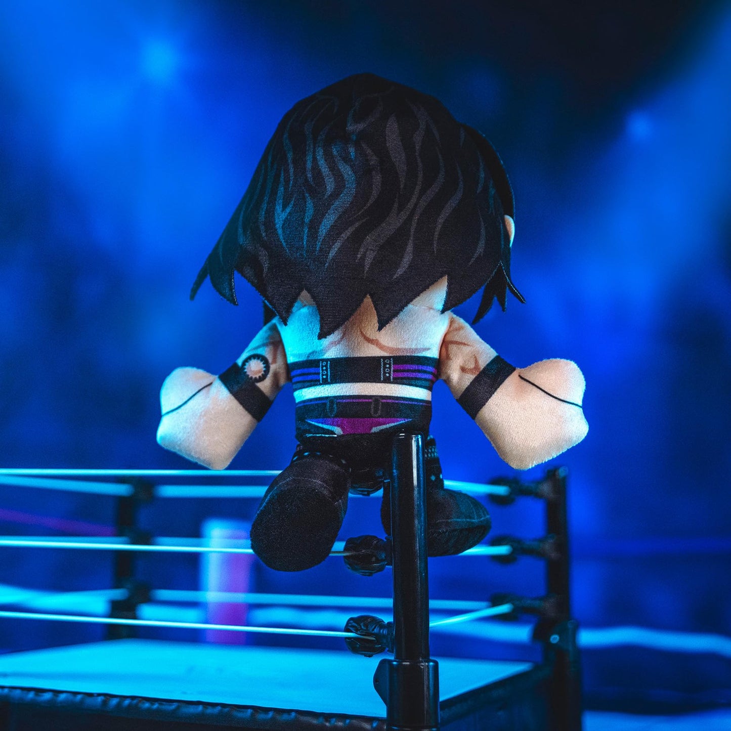 Bleacher Creatures WWE Diva Rhea Ripley 8-inch Kuricha Plush – Soft Chibi-Inspired Toy