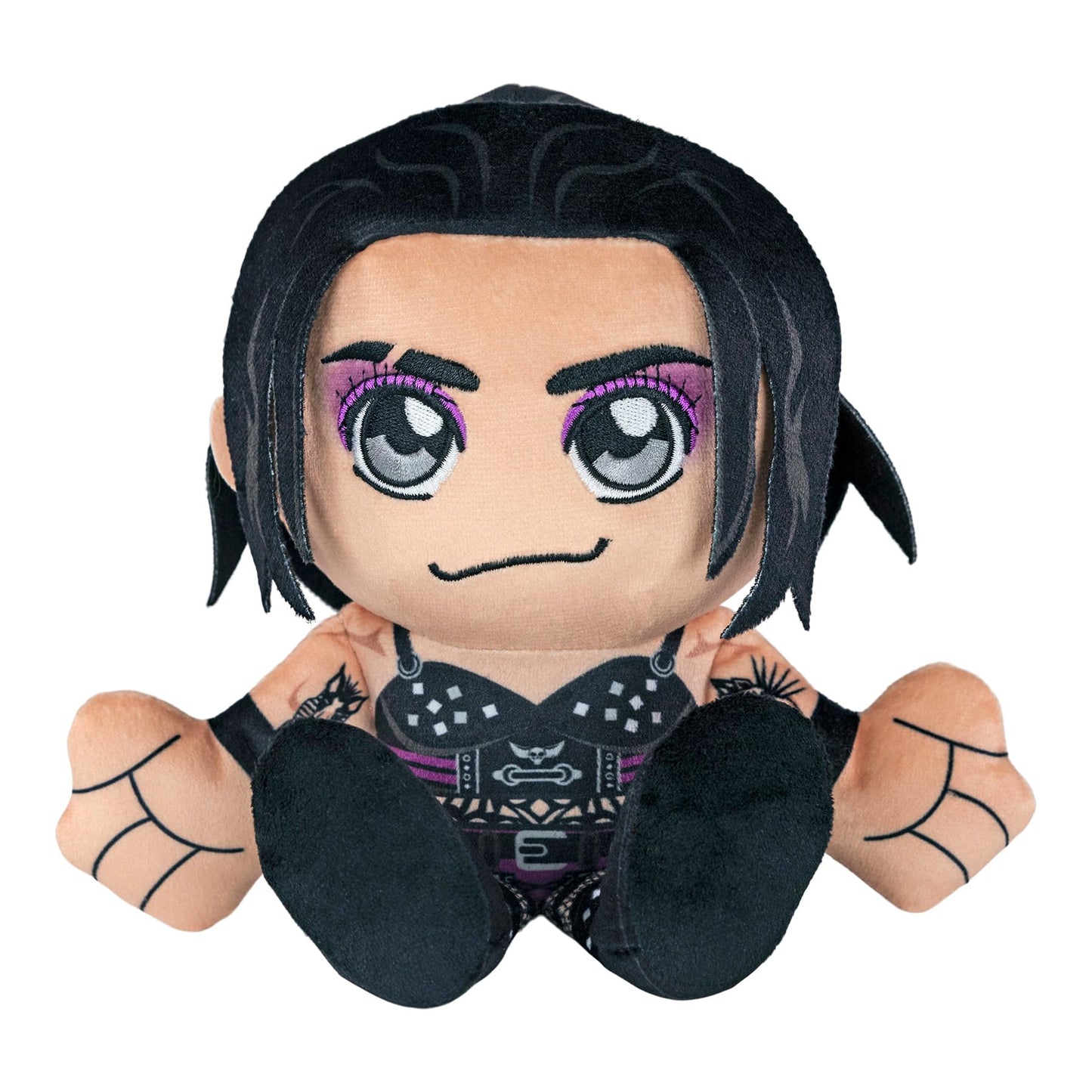 Bleacher Creatures WWE Diva Rhea Ripley 8-inch Kuricha Plush – Soft Chibi-Inspired Toy